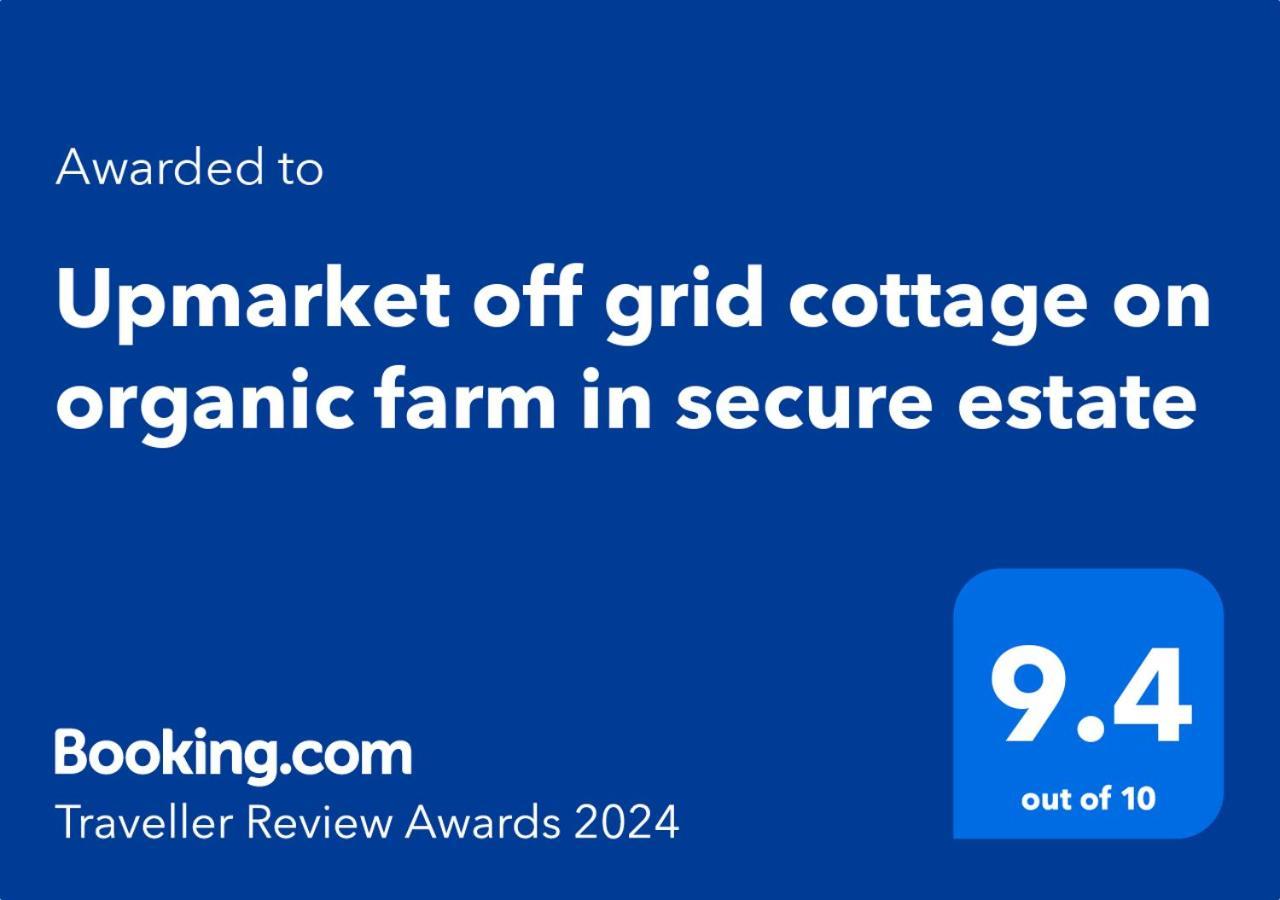 Upmarket Off Grid Cottage On Organic Farm In Secure Estate Howick Esterno foto